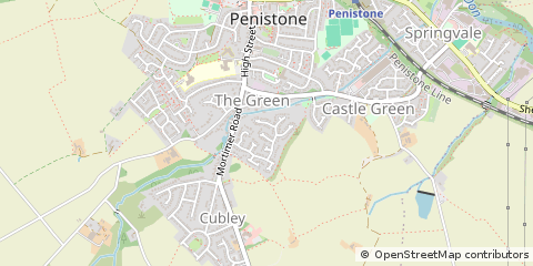 Map of Sheffield