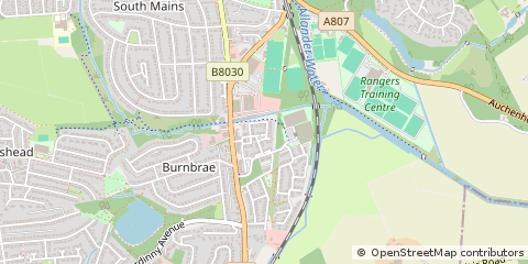 Map of Glasgow