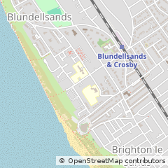 Map of Liverpool, Merseyside
