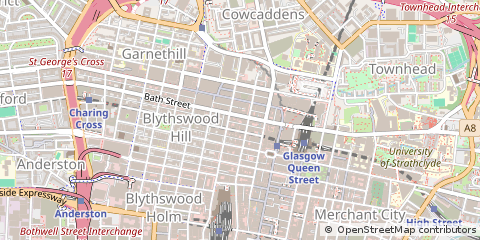 Map of Glasgow