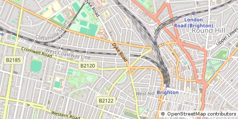 Map of Hove