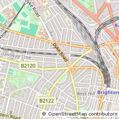 Map of Hove