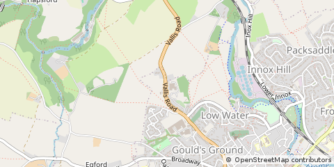 Map of Frome, Somerset