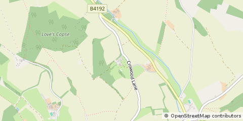 Map of Ramsbury, Marlborough,