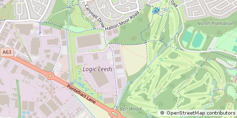 Map of Leeds