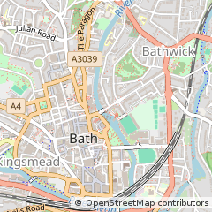 Map of Bath