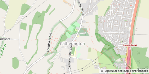 Map of Waterlooville, Hampshire