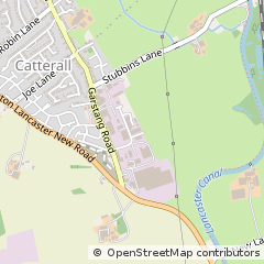 Map of Preston, Lancashire