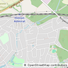 Map of Highcliffe, Dorset