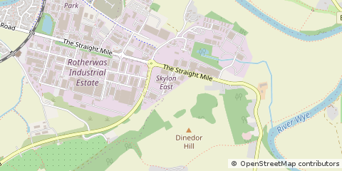 Map of Hereford
