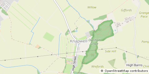 Map of Cambridge, Cambridgeshire