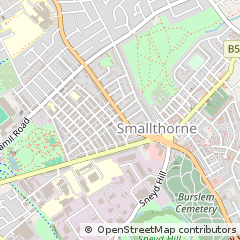 Map of Stoke-on-Trent