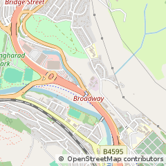Map of Pontypridd