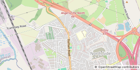 Map of Chester LE Street