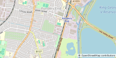 Map of Enfield