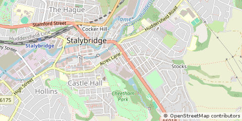 Map of Stalybridge