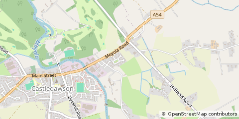 Map of Magherafelt