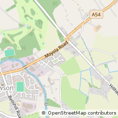 Map of Magherafelt