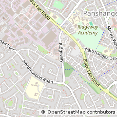Map of Welwyn Garden City, Herts