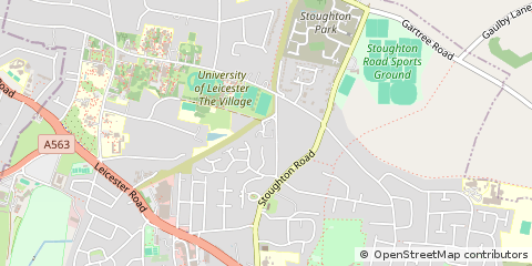 Map of Leicester
