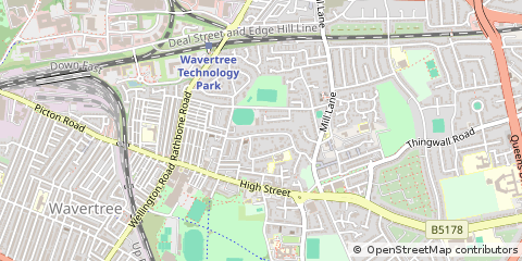 Map of Liverpool