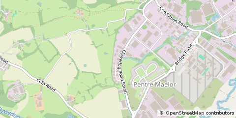 Map of Wrexham