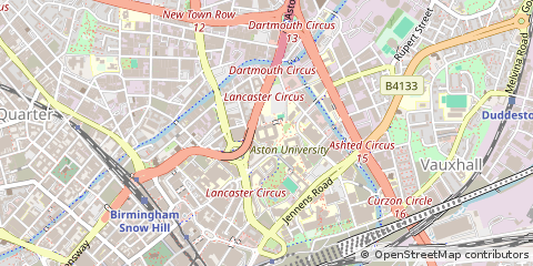 Map of Birmingham