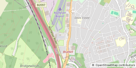 Map of Chatham, Medway
