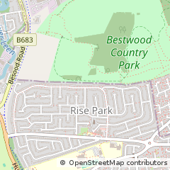 Map of Nottingham