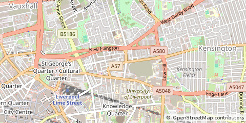 Map of Liverpool