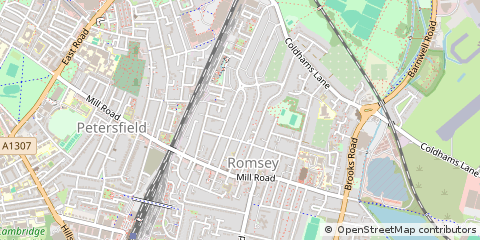 Map of Cambridge