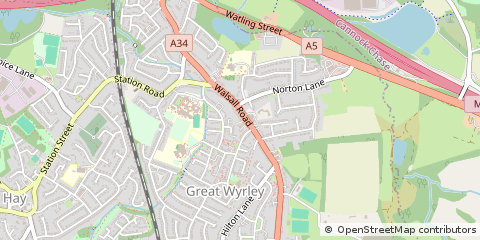 Map of Walsall
