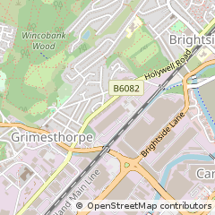 Map of Sheffield
