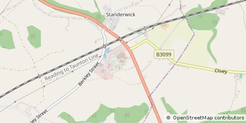 Map of Frome, Somerset