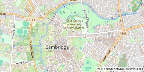 Map of Cambridge