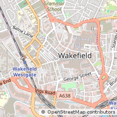 Map of Wakefield