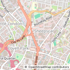 Map of Leeds