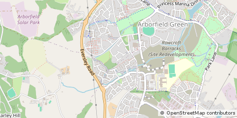 Map of Reading, Berkshure