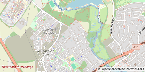 Map of Norwich