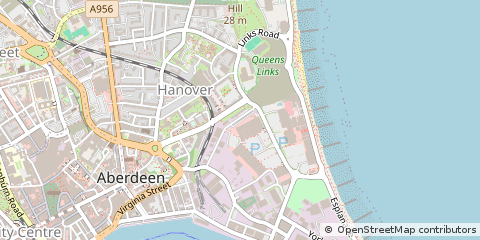 Map of Aberdeen