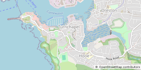 Map of Plymouth, Devon