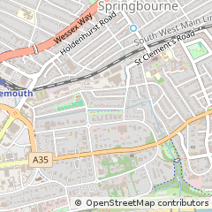 Map of Bournemouth
