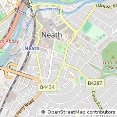 Map of Neath