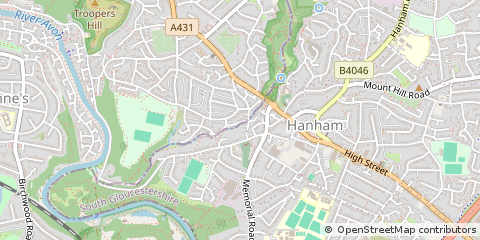 Map of Bristol