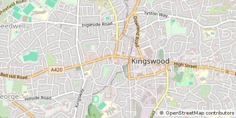 Map of Bristol