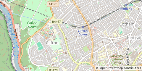 Map of Bristol