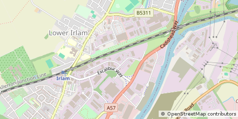 Map of Manchester