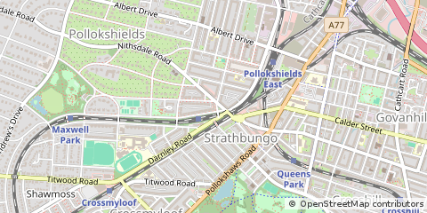 Map of Glasgow