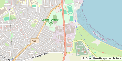 Map of Fraserburgh
