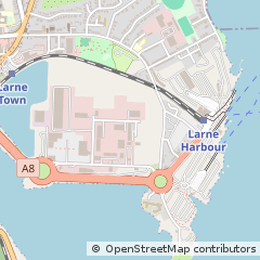 Map of Larne, Antrim